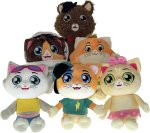 44 GATTI PELUCHE CM. 20 MUSICA 170200