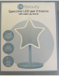 SPECCHIO LED PER TRUCCO FORMA STELLA HIB73