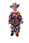 COSTUME ARLECCHINETTO BABY PILE 03952