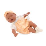 LLORONCETE MULATTO MECCANISMO PIANTO 28 CM + CIUCCIO REF: 348-24