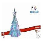 ALBERO PVC CON LUCE - 100LED 456422