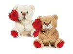 ORSO 22CM C/PALLONCINO ROSSO 25721