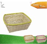 CESTINO QUAD.BAMBOO CON BORDI 701997