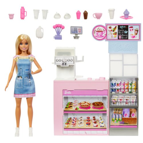 BARBIE COFFE SHOP PLAYSET HXN94 CANVASS