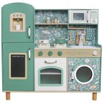 CUCINA LEGNO GRANDE VERDE CON ACC L&S ODG031