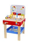 BANCO LAVORO LEGNO COMPLETO 45X31X81 TOOKY TOY TK354