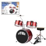 BATTERIA MUSICALE PROFESSIONALE PER BAMBINI JUNIOR - 6 PEZZI ODG1248