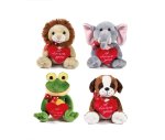 ANIMALI 22CM C/CUORE I LOVE YOU 25734