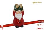 BABBO NATALE TERRACOTTA C/LED 12X23CM 973465