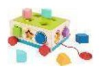 CARRELLO FORME INCASTRO LEGNO TOOKY TOYS TH580