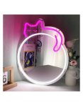 SPECCHIO ACRILICO FORMA GATTO 32X40 HIB20