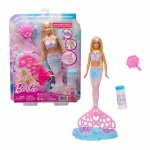 BARBIE SIRENA MAGICHE BOLLE JLW56 CANVASS BARBIE SIRENA MAGICHE BOLLE JLW56 CANVASS