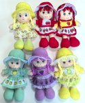BAMBOLA PEZZA COLORI ASSORTITI ODG1113