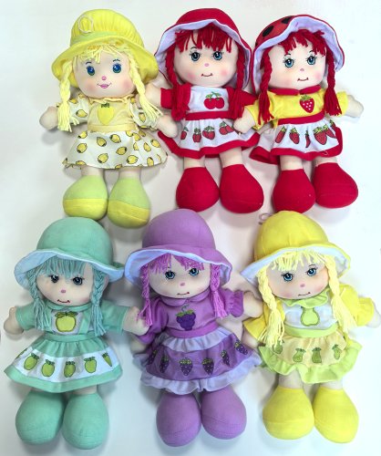 BAMBOLA PEZZA COLORI ASSORTITI ODG1113