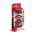 AUTO DIE CAST 1:64 SET 4 PZ VIGILI FUOCO 855