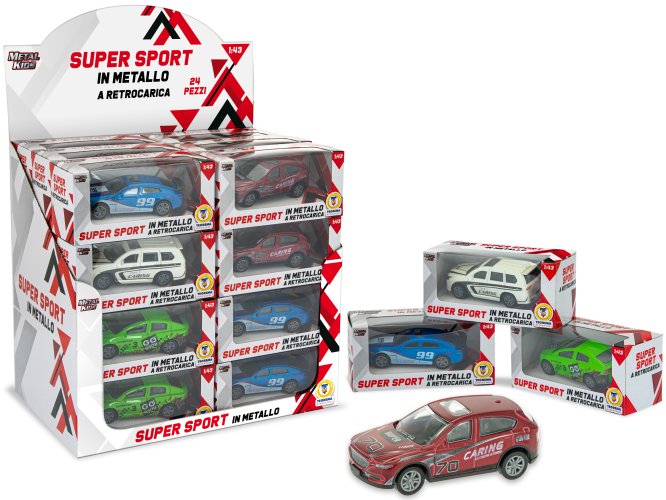 AUTO METALLO SCALA 1:43 METAL KIDS 65206