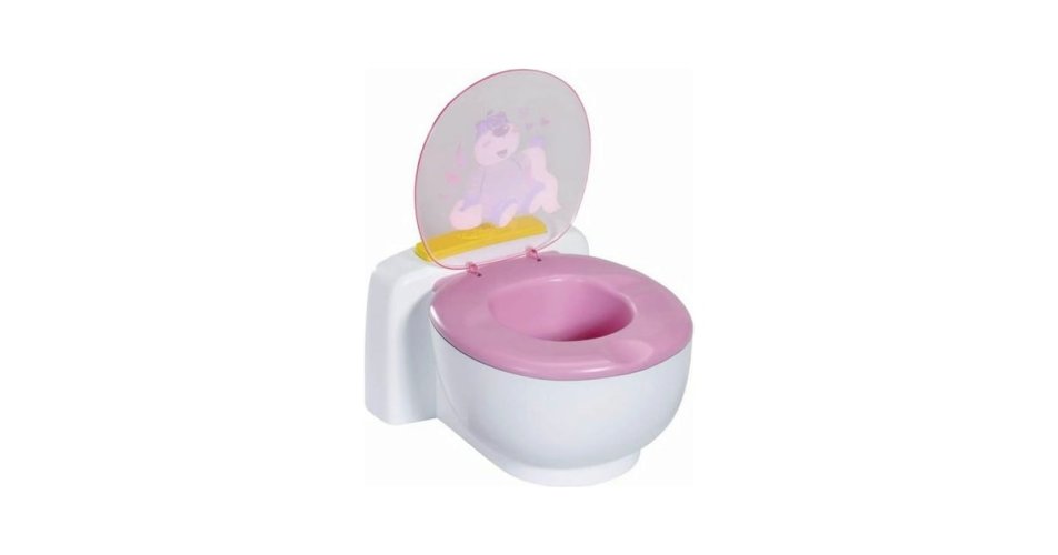 BABY BORN POO-POO TOILET BAGNO 828373 CANVASS