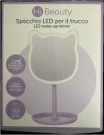 SPECCHIO LED PER TRUCCO FORMA GATTO HIB71