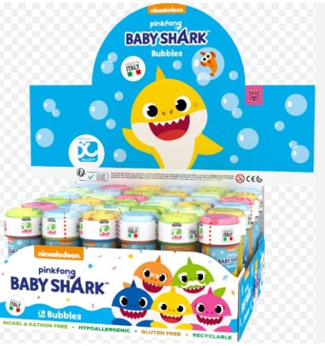 BOLLE SAPONE BABY SHARK 60ML 103.832000