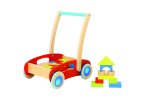 CARRETTO CON MANICO BLOCCHI LEGNO CM.35 TOOKY TOY TKC281