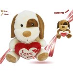 CANE CON CUORE 75CM 93727