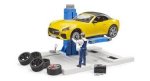 BRUDER OFFICINA AUTOMOBILI ROADSTER E ACCES.62112