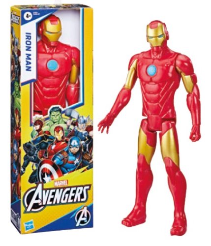 AVENGERS TITAN HERO IRON MAN E7873