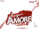 SCRITTA LEGNO AUGURI AMORE 20CM 450260