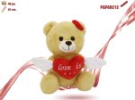 ORSO PELUCHE C/CUORE 25CM 069212