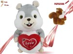 SCOIATTOLO CON CUORE COL. ASS 75CM 092508