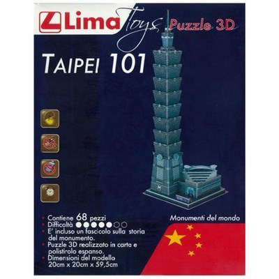 PUZZLE 3D TAIPEI 101 CW168-5 OFF