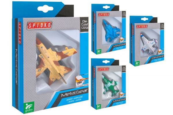 AEREO MILITARE RETROCAR. DIE CAST 41273